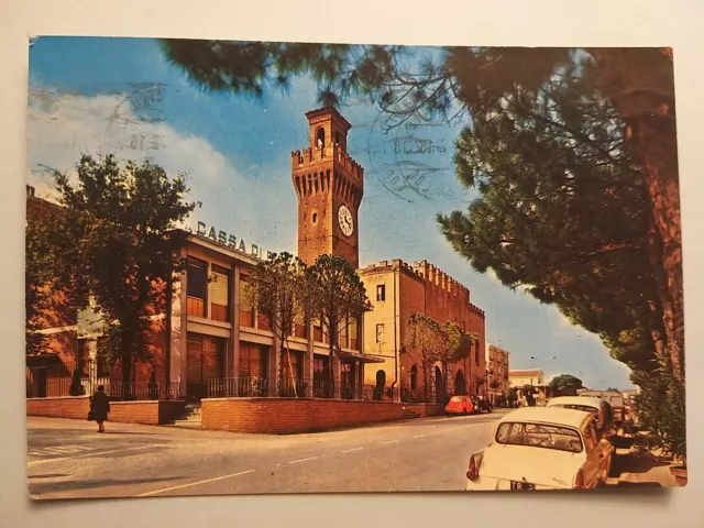 Castel san Pietro Terme (Bologna). Torre e Cassero. Auto.