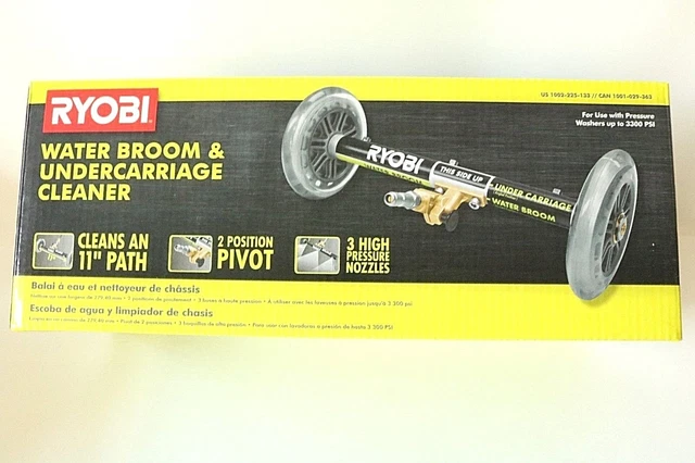 Regenerativ Udover Individualitet RYOBI 11" WATER Broom & Undercarriage Cleaner Pressure Washer Attachment  £24.63 - PicClick UK