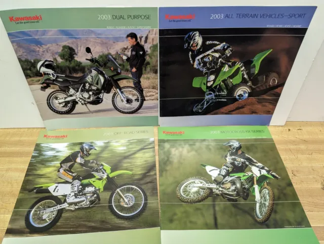 2003 Kawasaki Motorcycles & ATV Dealer Brochures