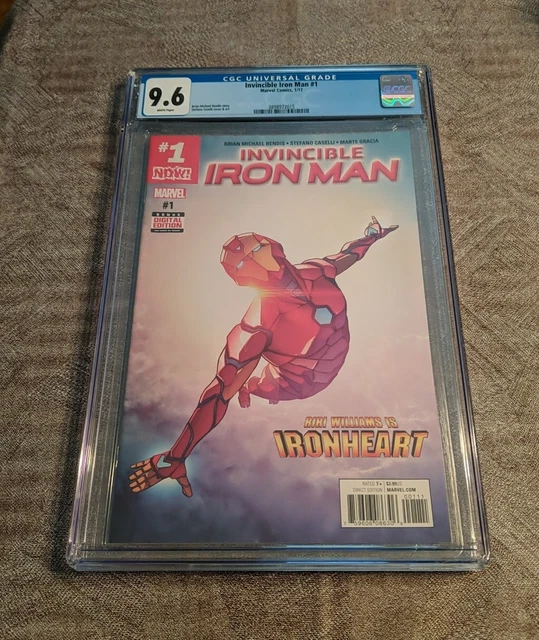 Invincible Iron Man #1 1st Print CGC 9.6 Ironheart Black Panther 2017