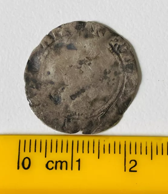 Queen Elizabeth I Silver Groat Coin 1558-1603 23mm - metal detector find. 3