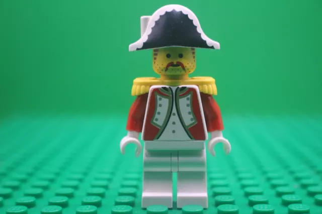 Lego Pirates Imperial Guard Admiral Minifigure pi001 from set 6263 (#1695)