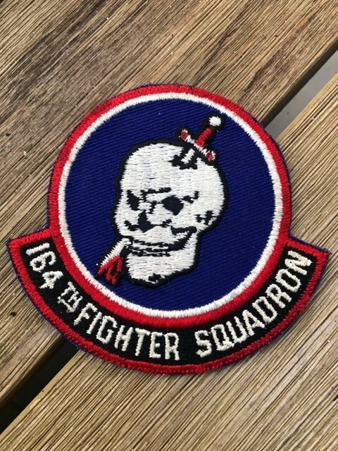USAF patch 164th Fighter Interceptor Squadron ANG original !