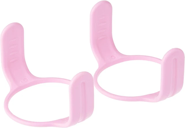 Manijas MAM Hold My Bottle, paquete de 2, compatibles con amplia gama de botellas MAM