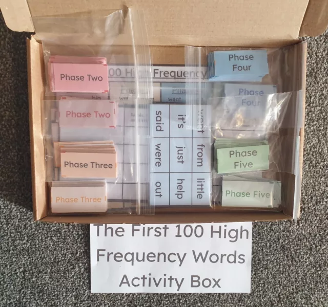 The First 100 High Frequency Words Activity Box - Sight Words - Reception - EYFS