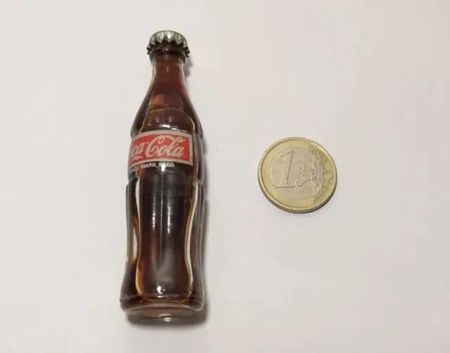 Cocacola Coke Coca Cola-Mini Bottiglia In Vetro/Glass Bottle-Mignon-Old Vintage