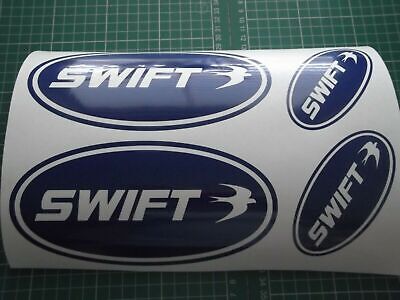 SWIFT roulotte 3D Gloss resina Badge Adesivo DENT Scratch coprire Self adheasive 