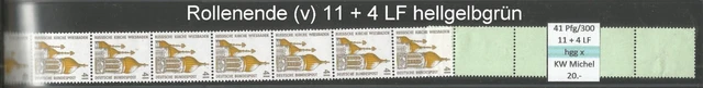RM Sehenswürdigkeiten 41 Pfg RG 300 ROLLENENDE 11 + 4 LF v hgg x