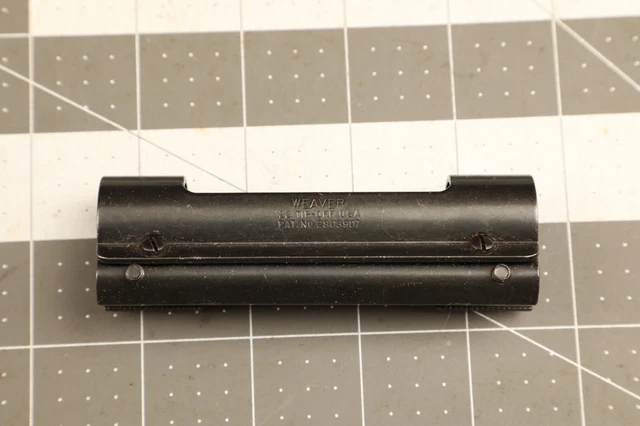 Vintage Weaver Rifle .22 Tip-Off 3/4" Rings Scope Mount Vintage Weaver Rifle .22 Tip-Off 3/4" Rings Scope Mount