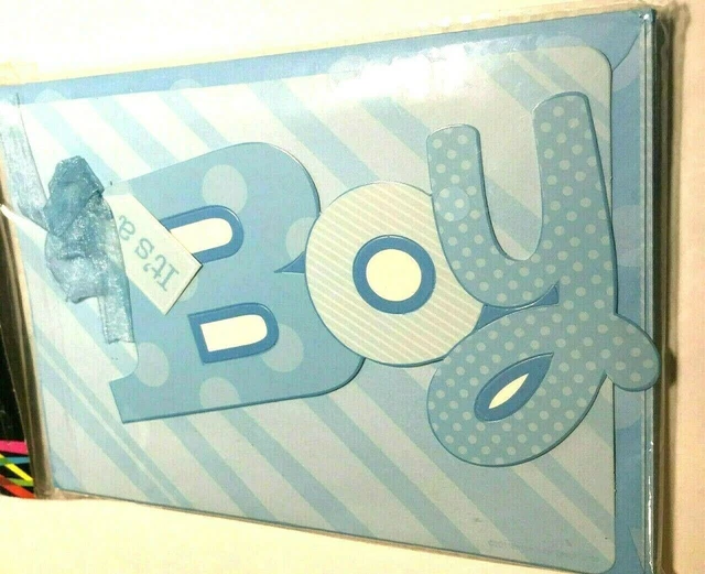 Its A Boy  10 Invitations Pack 149591 Blue 7.33×5.25″ Brother & SIster Design 1)