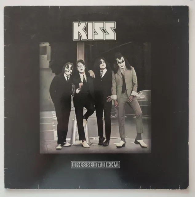 Vinyl LP von 1975 - KISS - DRESSED TO KILL -