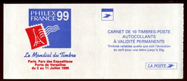 Carnet De Timbres Variétés LUQUET - TVP Rouge - Yvert N° 3085-C1ab - Collection Philatélie