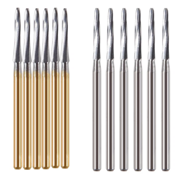 Tungsten Carbide Dental Lab Burs | FG Shank High-Speed Acrylic Burs For Dentistry