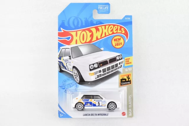 💎 Hot Wheels Lancia Delta Integrale Rally Car 2021 Baja Blazers 6/10 #51/250