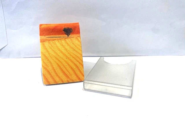 Le Pocket Glashandtuch Chiffon de Nettoyage Lunettes en Microfibres pour Orange