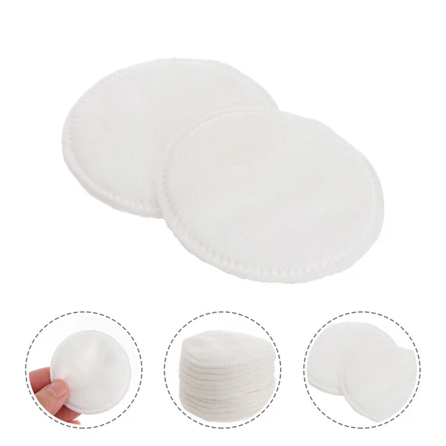 300 pz Tessuto rimozione trucco in microfibra cotone bianco spesso