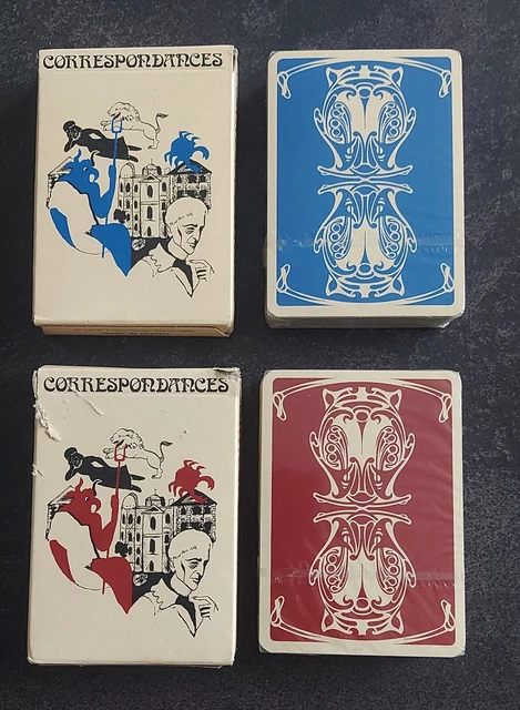 ANCIEN JEUX DE cartes de patience - B.P. Grimaud en étui cartonné d'origine EUR 9,00 - FR