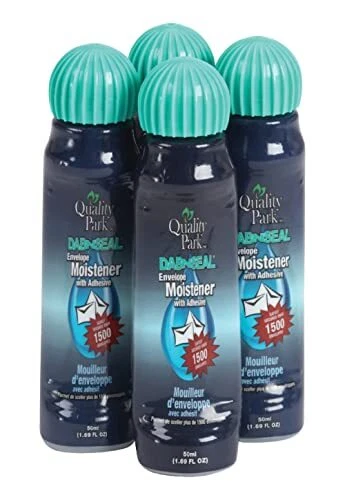 Humectante sobre Dab-N-Seal con adhesivo, botella de 50 ml, paquete de 4 (46071)