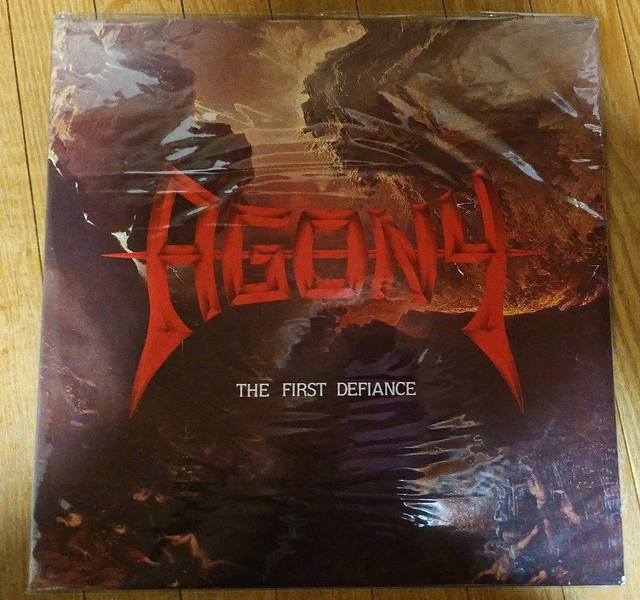 RARE - AGONY - The First Defiance - Lp Vinyl Record - Thrash