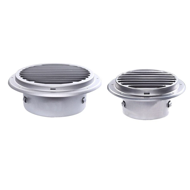 Griglia Di Drenaggio Rotonda In Acciaio Inox – Anti-intasamento, Perfetta Per Esterni, Balconi E Giardini Pensili (tubo Da 110 Mm)