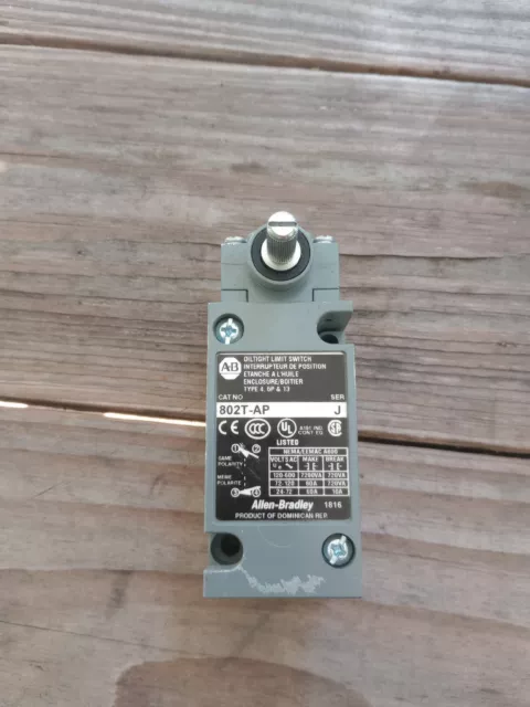 Allen Bradley Oiltight Limit Switch(Series J)