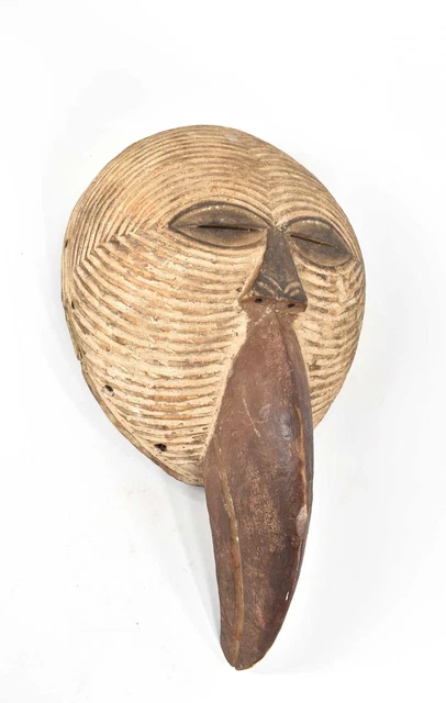 Songye Kifwebe Bird Mask Congo African Art