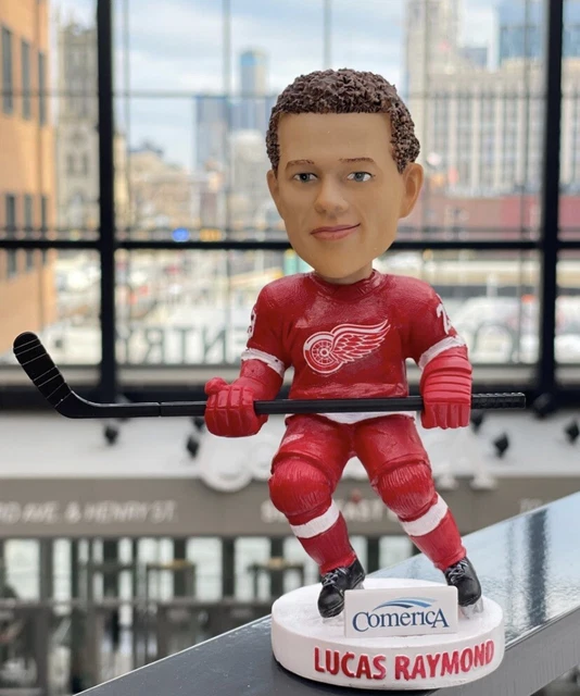 Lucas Raymond Detroit Red Wings Bobblehead With Box SGA 2/25/23