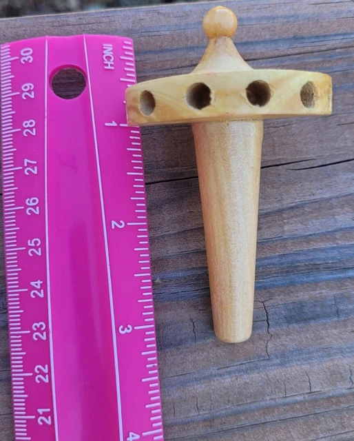Vintage German Carousel Erzgebirge Christmas Pyramid Replacement Part Blade Hold