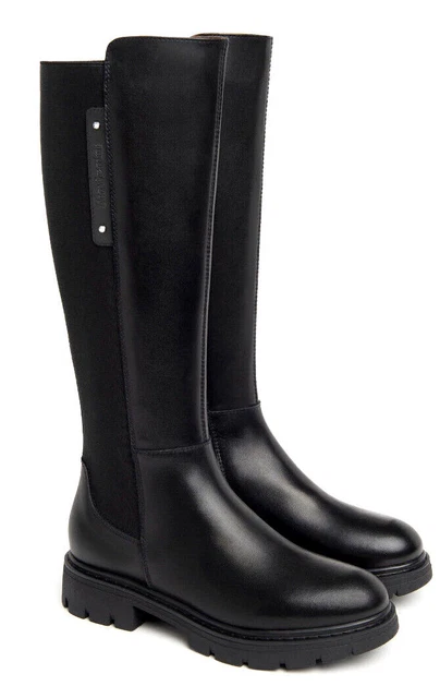 Mocassin à Talon Nero Giardini I308190D/400 - Cuir, Talon Haut, Pointures 34 à 41