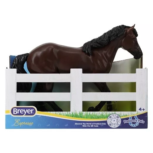 Breyer® Paddock Pals toy horse figure (8 x 6 inch) - “Espresso”