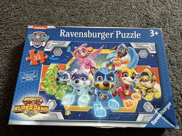RAVENSBURGER PAW PATROL Mighty Pups Super Paws 35 Piece Jigsaw Puzzle £ ...