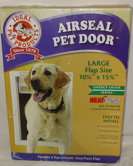 IDEAL PET ACCESS Door Large AirSeal Entrance Flap Frame Opening Mounted