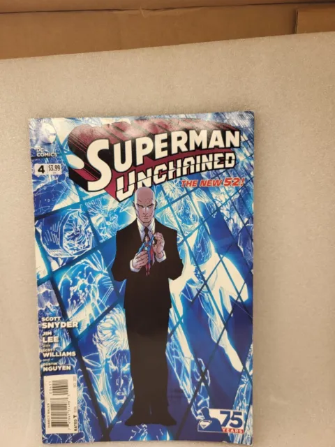 Superman Unchained The New 52! Issue #4 DC Comics 