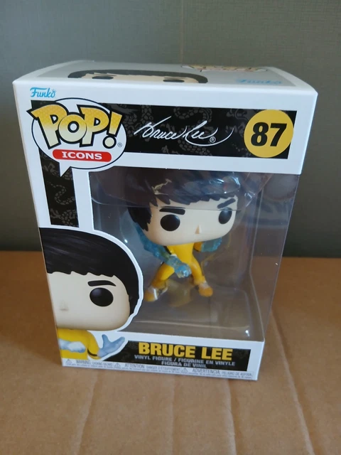 Funko Pop! Bruce Lee (Dynamic) – Figura De Vinilo De 9,5 Cm, Coleccionable Oficial Para Fans De Películas Y Artes Marciales