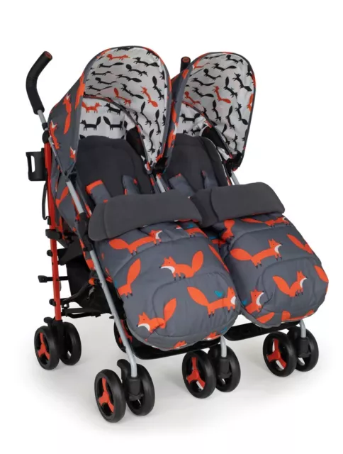 Cosatto duo traveller double buggy online
