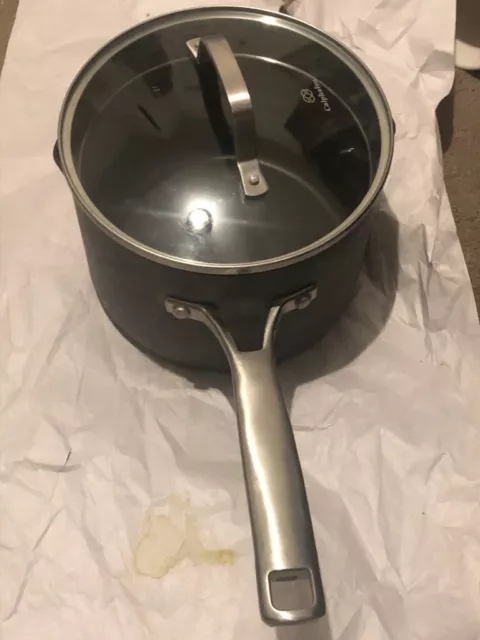 Meyer Cookware 1 Qt. Sauce Pan With Lid GREYFORGE Made In Hong Kong
