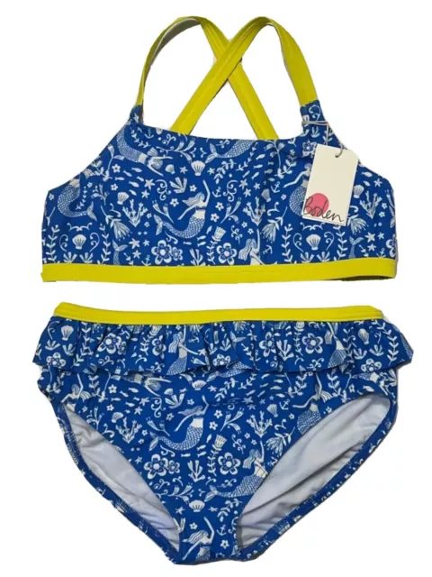 Mini Set Bikini Costume Da Bagno Pavimento 11-12 Anni + Fondo 13-14 Anni In Perfette Condizioni Crp £30 Wthtag