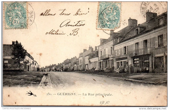 58 GUERIGNY - la rue principale