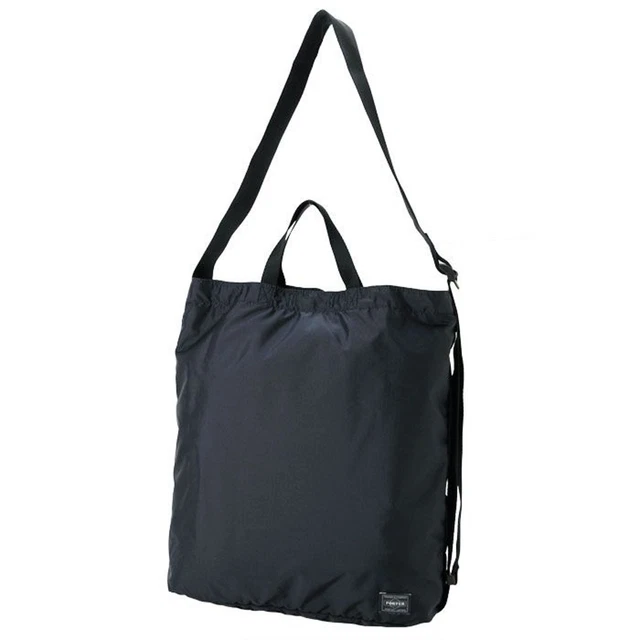 PORTER FLEX 2WAY SHOULDER BAG Black 856-05905 YOSHIDA JAPAN 2306009