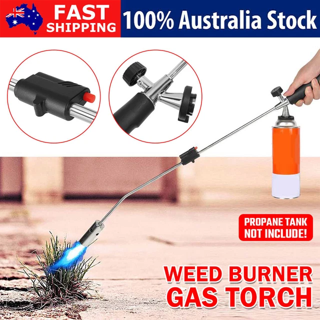 GARDEN PROPANE WEED Burner Gas Torch Weed Killer Grass Shrub Piezo Fire