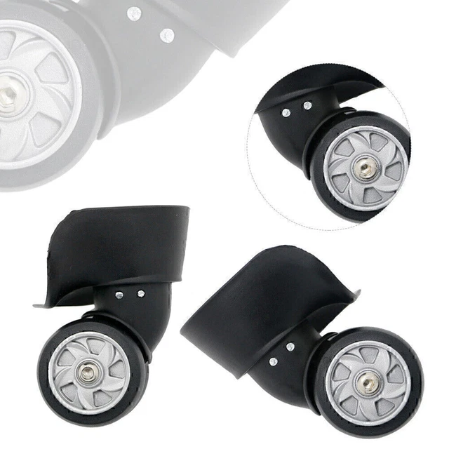 Luggage Suitcase Swivel Wheels 360 Spinner W026 Trolley Bag Casters Replacement