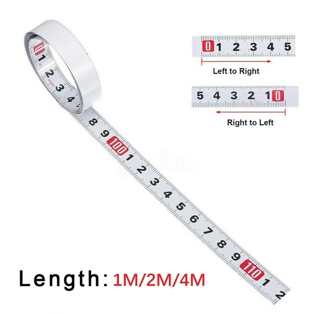 RULER ADHESIVE SAW Table Scale T-track Wall Desk Woodworking Machinery ...