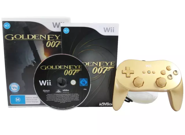 Activision James Bond 007: Golden Eye & Gold Controller (Wii) 