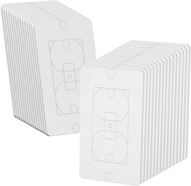Outlet Insulation Pads 30 Pack Wall Plate Insulation Gaskets Replacement Foam...