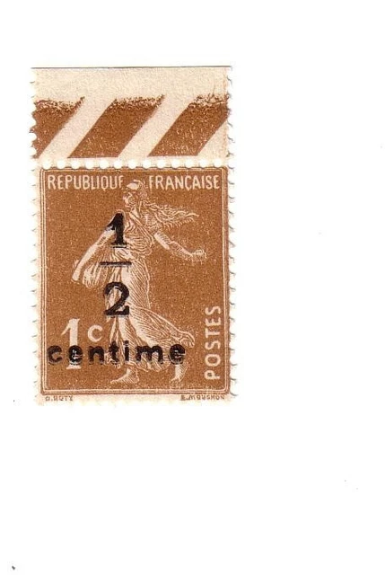 279B d Surcharge Double Déplacée