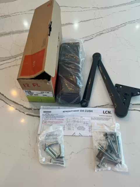 LCN 4040XP - CUSH Heavy Duty Door Closer - Black/693 - TBSRT 