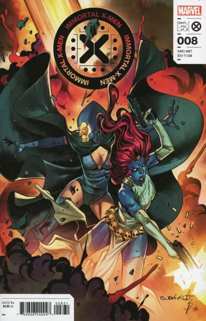 Immortal X-Men #8 (2022) 1:25 Davila Variant Vf/Nm Marvel *