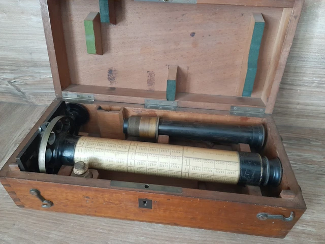 ANCIEN INSTRUMENT SCIENTIFIQUE De Marine T lescope T l m trique De 