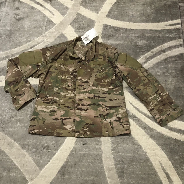 US Army Combat Jacket Multicam OCP FR Men LR Insect Repellent Uniform Coat NEW