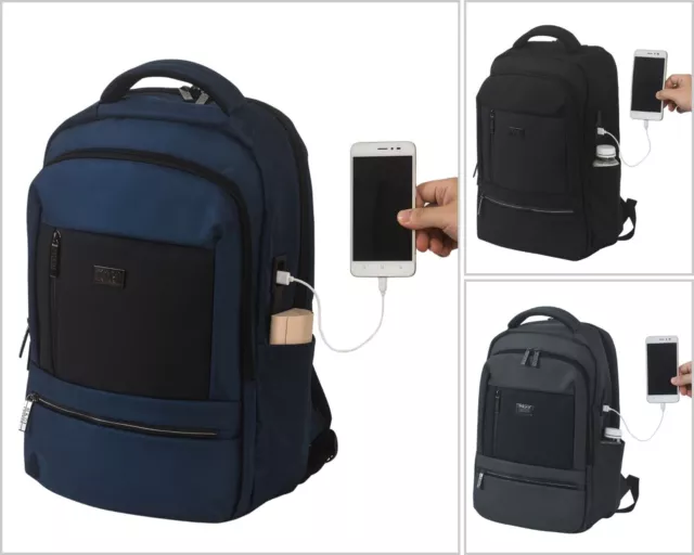 40L Premium Backpack Hand Cabin Luggage Travel Shoulder Bag Carry on Rucksack.